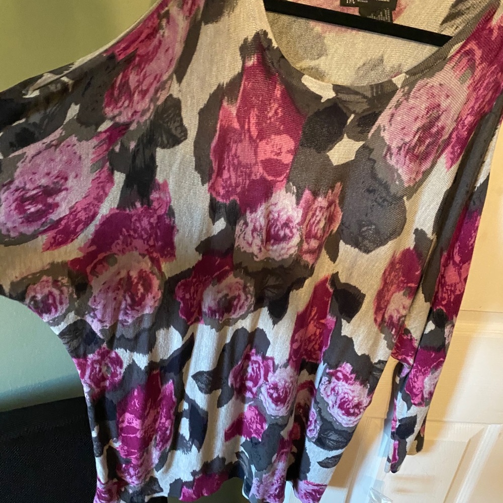 Peekaboo shoulder sweater